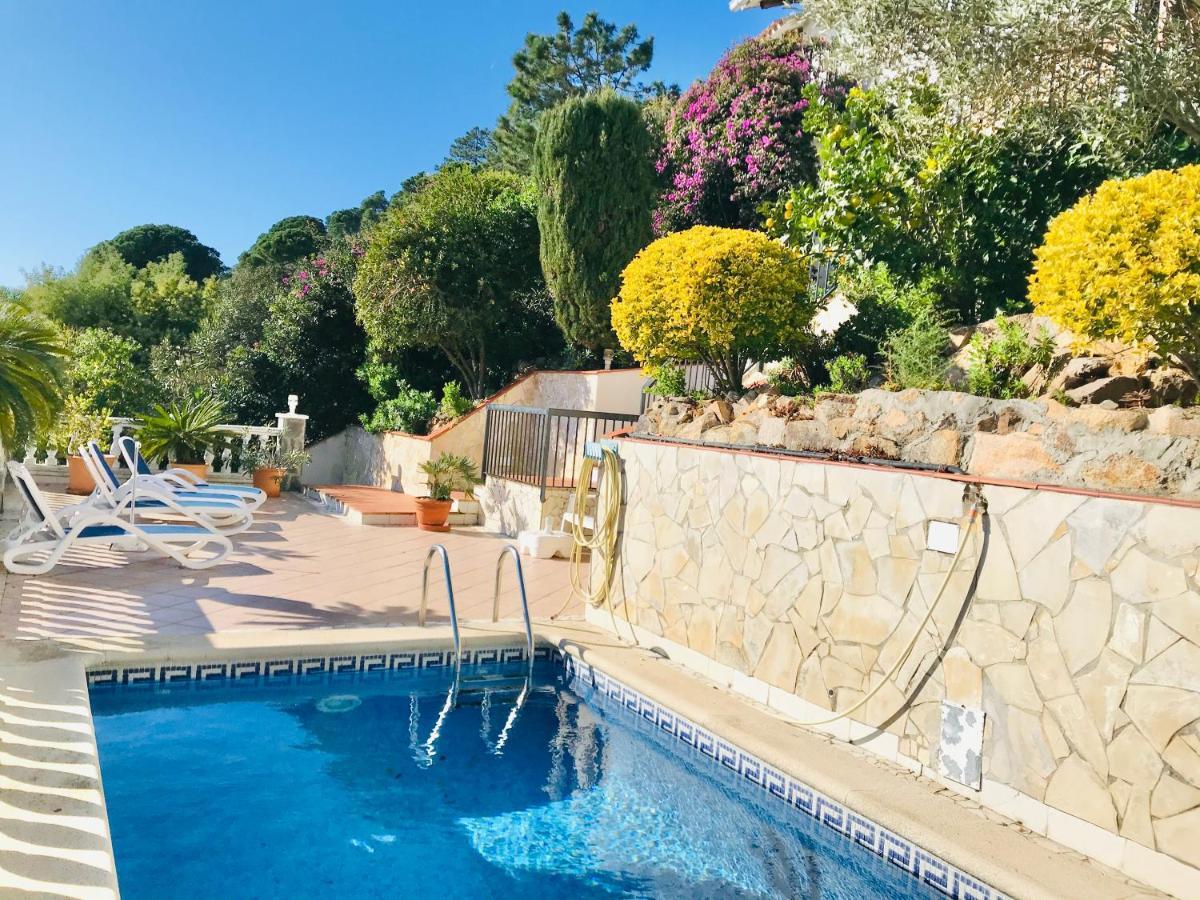 Mediterranean Villa Investingspain Sea View And Pool Lloret de Mar Exterior photo